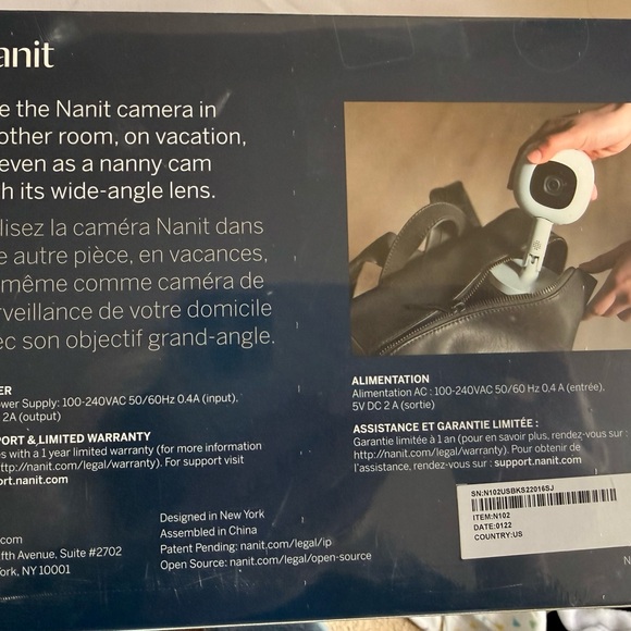 Nanit Travel Case in Navy Blue – Protective Carrying Case - Picture 2 of 3